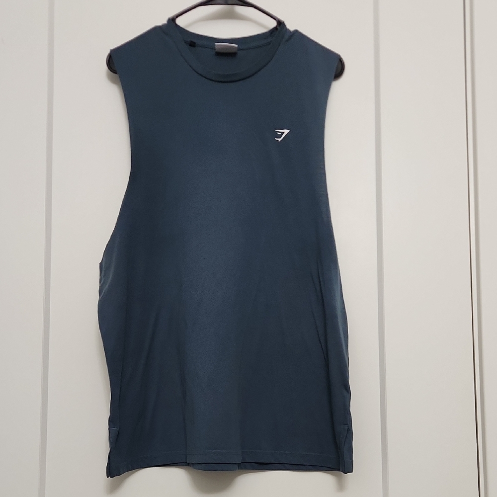 Gymshark Steel Teal Color Athletic Tank